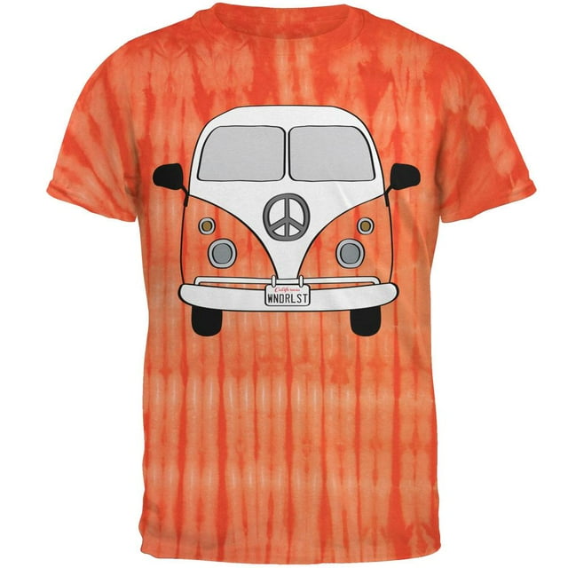 Halloween Travel Bus Costume Camper Wanderlust Mens T Shirt