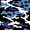 Steel Blue, variant on Manfei Minimalism Camo Twin Quilt Set, Old Fashion Camouflage Twin Coverlet Set, Dark Olive Green, 2-Piece, 1 Bedspread and 1 Pillowcase