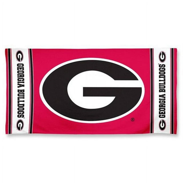 Georgia Bulldogs Towel 30x60 Beach Style