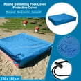 thumbnail image 2 of Waterproof Sandpit Cover - Drawstring Design, Foldable & 95% Sun Protection, for Outdoor Sandpits and Small Swimming Pools, 2 of 8