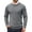 Gray, variant on Coshow Men's Long Sleeve Crewneck Sweater Knit Classic Lightweight Casual Pullover