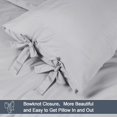 thumbnail image 4 of Duvet Cover Twin Size, Comfy Lightweight Skin-Friendly Comforter Cover Set with, 4 of 6