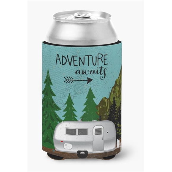 Carolines Treasures VHA3022CC Airstream Camper Adventure Awaits Can or Bottle Hugger