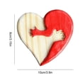 thumbnail image 3 of Decoración de corazón de madera Exquisitos regalos compactos únicos para el Día de la Madre (A), 3 of 9