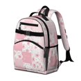 thumbnail image 2 of Pioneer Flower Floral Print Pattern Backpack for School, Cute School Bag with Adjustable Shoulder Straps and Padded Back, 15.25"x11.5"x5.25", 2 of 5