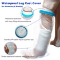 thumbnail image 3 of Funda impermeable reutilizable corta para yeso de pierna Tideshake, 3 of 7