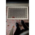 thumbnail image 5 of Stair Treads Non-Slip Landing Mat - Skid Resistant Rubber Back Landing Rug - Beautiful Design Landing Mat Stair runner for Bottom of Stairs - Floormat - Doormat (20" x 30") Emmy Gray, 5 of 6