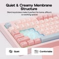 thumbnail image 4 of Teclado Gaming EPOMAKER Aula S102 PRO Membrane con pantalla TFT, 4 of 9