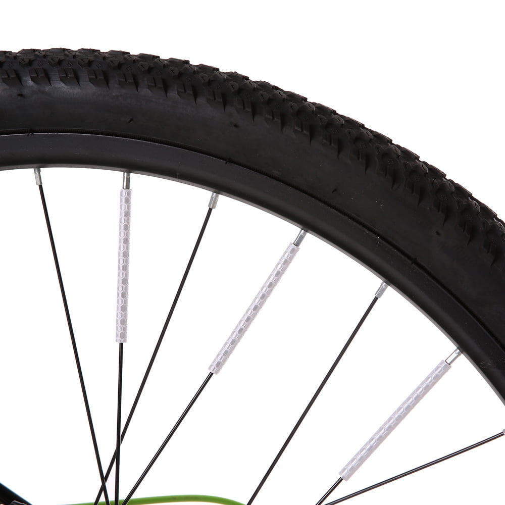 Réflecteurs De Rayon Pour Vélo - Clip Sur Tube - Sécurité Réfléchissante - Neuf