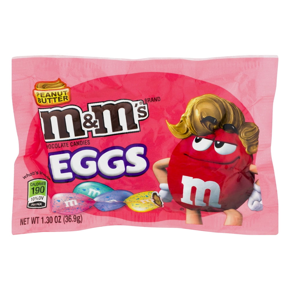 M&M's Peanut Butter Milk Chocolate Speckled Eggs, 1.3 Oz.