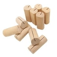 thumbnail image 2 of Porta números de mesa de madera - Porta tarjetas Porta tarjetas de boda de madera Hecho de Cilíndrico, 2 of 9