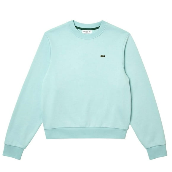 Lacoste Chandail en Molleton en Molleton à Col Rond Coupe Décontractée pour Femmes