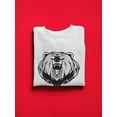 thumbnail image 3 of An Angry Bear Sweatshirt Men - Men Sweatshirt, White, 3XL, 3 of 4