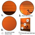 thumbnail image 3 of Designart "Dusk Twirl I" Bicycle Floater Framed Wall Art Living Room, 3 of 5