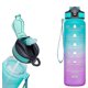 thumbnail image 2 of 26-27 Water Bottle With Time Marker 1l Leakproof With Straw And Filter Tritan Bpa Free, 2 of 5