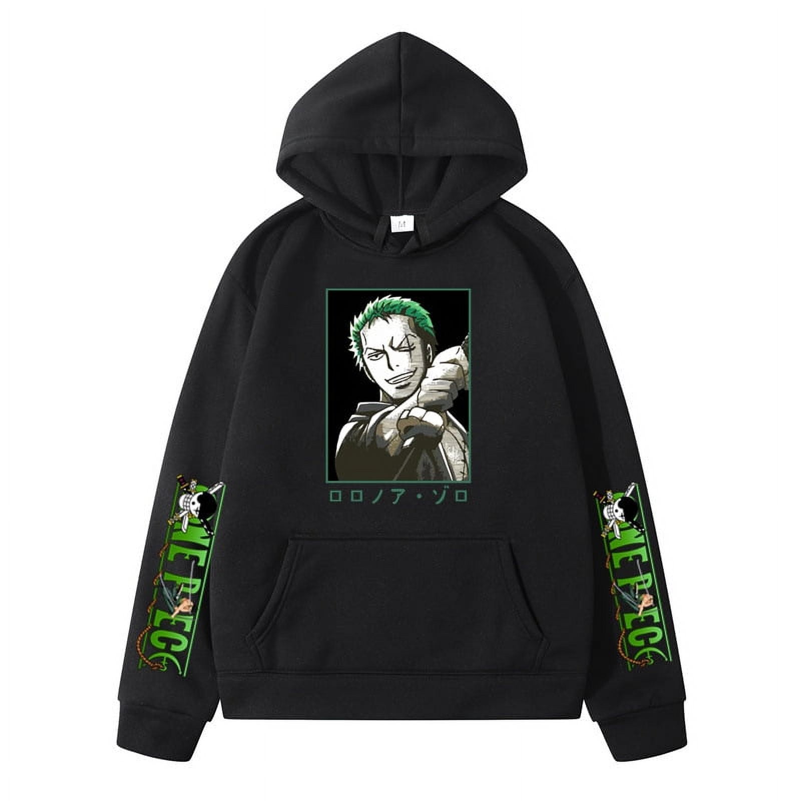 One piece zoro hoodie outlet