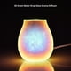 thumbnail image 2 of Aroma Quemador Eléctrico De Fusión De Cera 3D Gota De Agua Vidrio Luz Nocturna Calentador De Cera Difusor De Aceite Esencial Purificador De Aire Silencioso Aromaterapia Humidificador De Aceite Methold HA026561-02, 2 of 5