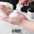 thumbnail image 3 of MasteelfCA 2Pcs Mousse-foam Bottles Travel Refillable Bottles Lotion Containers (White), 3 of 8