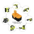 thumbnail image 2 of 18V Battery for 18 Volt Ryobi CCS-1801D CCW- 180L CDC- 181M CFA-180M CFP-180FM, 2 of 5