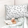 thumbnail image 4 of Salouo Sea Turtle Pattern Pillow Cases,1PC Pillow Covers with Envelope Closure Decorative Pillow Case for Bed Couch,Pillows Not Included-14"x20", 4 of 6