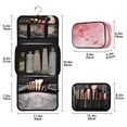 thumbnail image 3 of Iauyy 3 Piece Large Portable Hanging Toiletry Bags for Travel,Foldable Makeup Organizer with Multiple Compartments for Men&Women，A Dreamlike Atmosphere Scene, 3 of 9