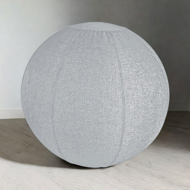 Housse De Protection Ballon De Yoga 65 Cm Avec Poignée - Sac Rangement Pliable Gris