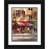 Heighton, Brent 12x14 Black Ornate Wood Framed with Double Matting Museum Art Print Titled - Casa Mia Italiano