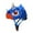 Triceratops Blue, variant on Lipstore Kids Bike Helmet Child Helmet Adjustable for Boys and Girls Cycling Helmet for Skateboarding, Outdoor, Roller Skating