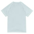 thumbnail image 6 of FORMRS Boys Rash Guard with Short Sleeves UPF 50+ Swim Shirts Sizes 3-12T, Blue Ice Hockey, 6 of 6
