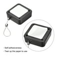 thumbnail image 3 of Uxcell Retractable Cable Lock,Remote Control Anti-Lost Rope 200g Black 2pack, 3 of 5