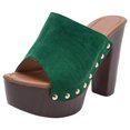 thumbnail image 2 of VerPetridure High Heel Slippers for Women Fish Mouth High-heeled Thick-heeled Comfortable Women's Sandals, 2 of 6