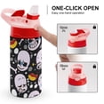 thumbnail image 4 of Undertale Sans Stainless Steel Insulated Water Cup for Boys Girls Leakproof Water Bottle with Flip-Flop Lid, 4 of 8