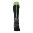 thumbnail image 3 of UYN Calcetines de esquí para hombre - One Merino Socks, lana merina, logotipo Gris/Vert 35-38, 3 of 4