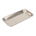 thumbnail image 3 of Bandeja de almacenamiento de metal cómoda bandeja quirúrgica rectangular portátil de acero inoxidable para equipos médicos quirúrgicos para uñas postizas ANGGREK Otros, 3 of 8