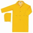 thumbnail image 2 of Classic 200CXL Series Waterproof Raincoat with Detachable Hood, Yellow, PVC/Polyester, Size XL, 2 of 5