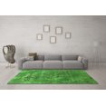 thumbnail image 3 of Ahgly Company Indoor Round Oriental Green Industrial Area Rugs, 5' Round, 3 of 4