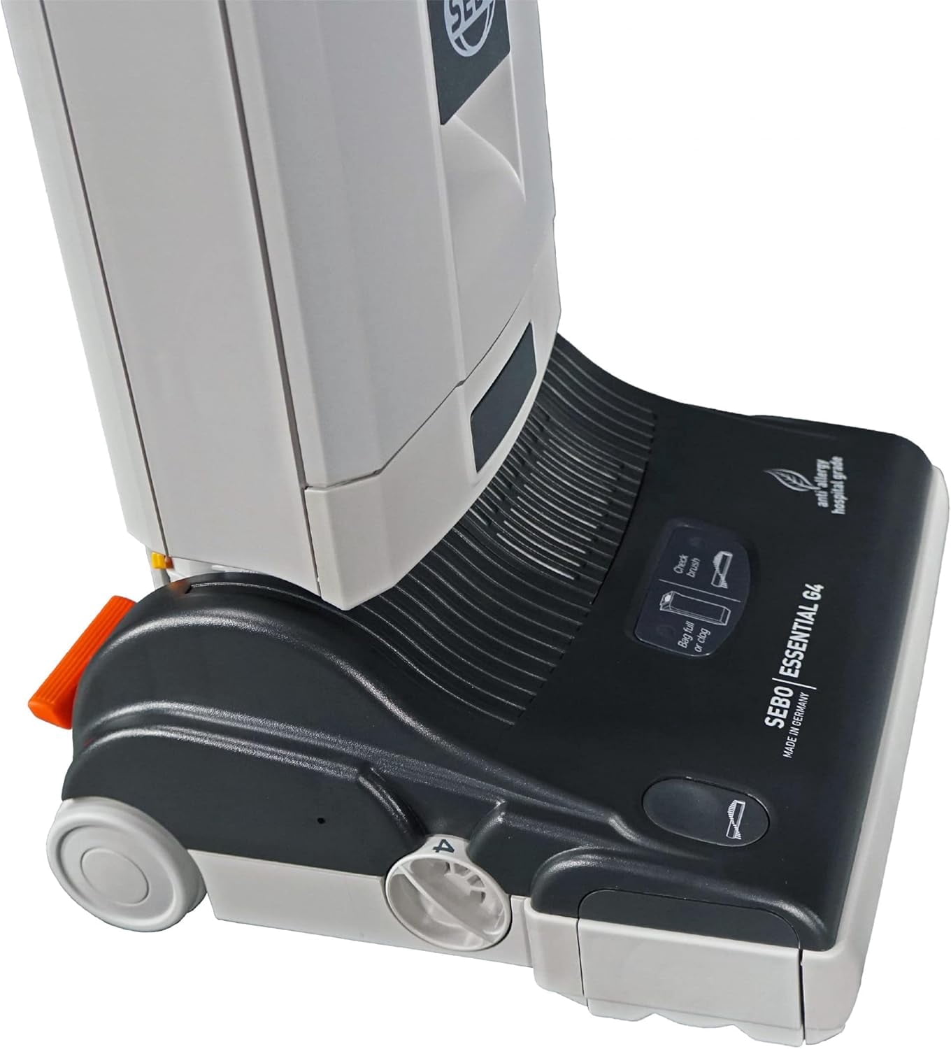 SEBO Essential G4 Vacuum, 12" Power Head, 40' Cord, Tools, Hospital-Grade Filter