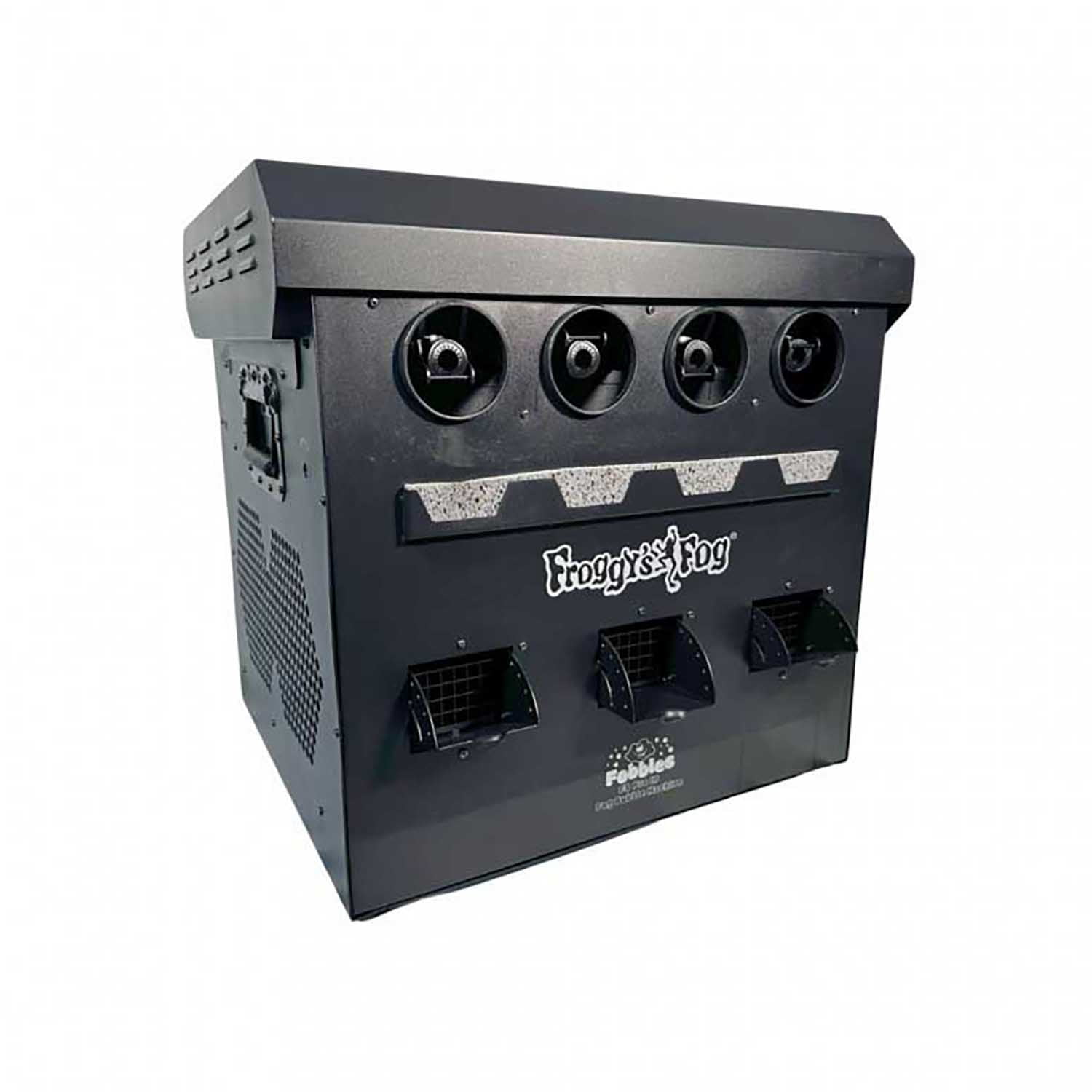 Froggy's Fog - FBM-FOBBLES-F8-PRO-IP - Froggy's Fog - Fobbles F8 Pro IP - Professional IP 54 Rated Bubble Fogger - DMX - 4 Machines in 1 (Fog. Haze. Bubbles. Fog Bubbles) - 1600W