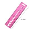 thumbnail image 3 of Pouches For Organization Color Creative Ruler Plastic Ruler Braided Auxiliary Tools Accessories Measuring Ruler, 3 of 6