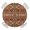 Reddish Brown Tan, variant on Blue Coastal Round Tablecloth for 45-54 Inch Tables,Fitted Table Cover with Elastic Edge,Watercolor Nautical Starfish Lighthouse Beach Waterproof Outdoor Table Cloth Protector for Patio Garden Dinner