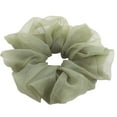 thumbnail image 5 of Daisy Del Sol 5 Pack Assorted Pastel Solid Color Sheer Organza Chiffon Ponytail Holder Hair Scrunchies, 5 of 7
