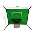 thumbnail image 3 of Trampoline Basketball Hoop with 3 Basketballs & Pump, Mini Basketball Hoop for Kids Waterproof Basketball Goal Soft Basketball Game Set Attachment for All Ages Basketball Lovers, 3 of 8