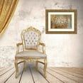 thumbnail image 3 of Vassileva, Silvia 24x17 Gold Ornate Wood Framed with Double Matting Museum Art Print Titled - Flowers on Silver I WAG, 3 of 4