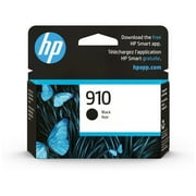 HP 910 Black Ink Cartridge, 300 Pages, (3YL61AN#140)