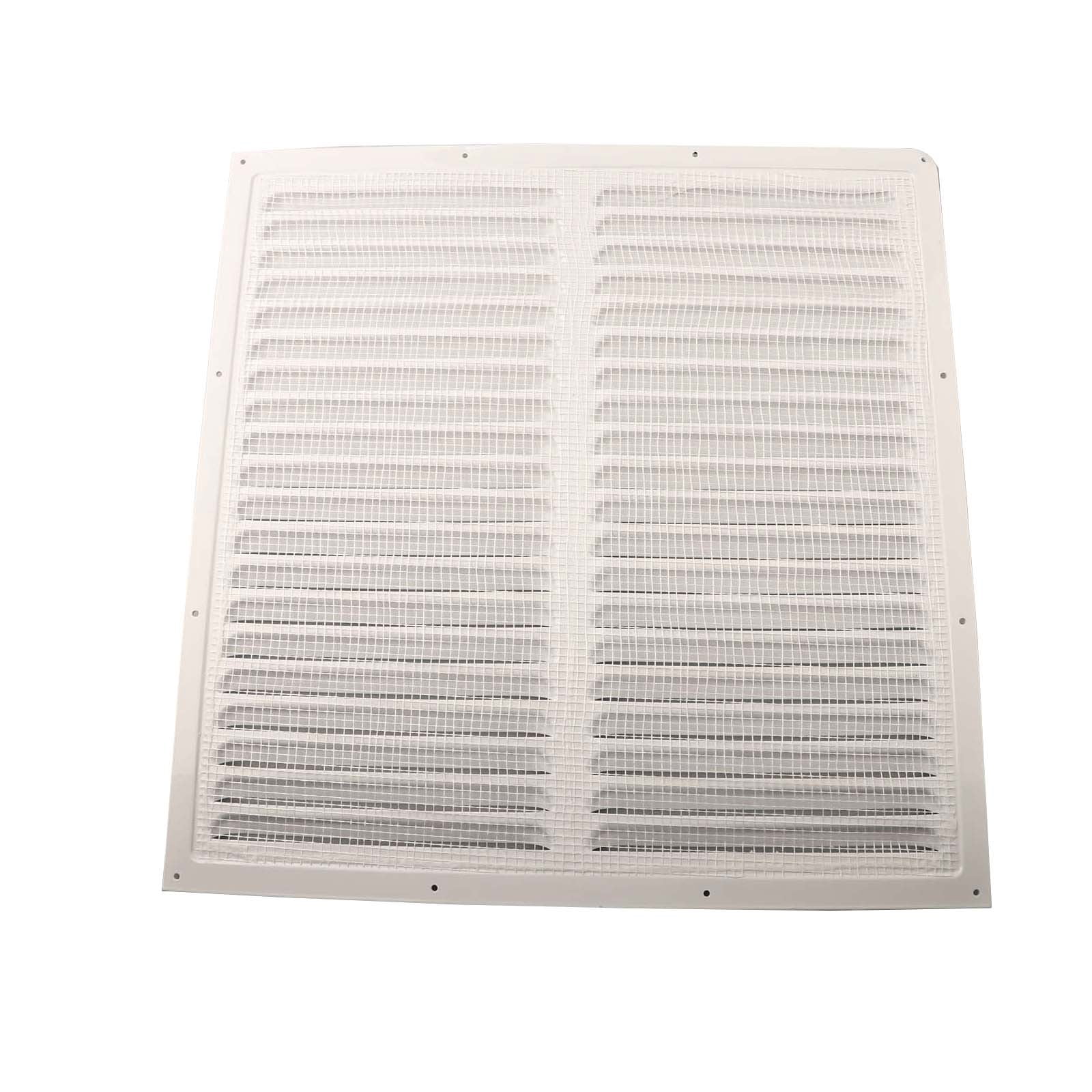 Square Metal Vent Cover for Soffit Ventilation with Mesh for Indoor and Outdoor