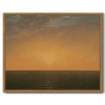 thumbnail image 3 of Drsoum Vintage Sunset Sea Wall Art 11x14in Natural Framed Prints Classic Retro Farmhouse Rustic Decorations for Home Office Bedroom, 3 of 6