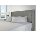 thumbnail image 3 of Sleep Like A King  Swiss Dot Jacquard Bed Sheet Set by Larry and Shawn King Sage Queen, 3 of 5