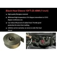 thumbnail image 3 of Heat Shield Sleeve Fuel Line Heat Shield Auto Hose Spark Plug Wire Cover Protectors Boots Roll 2500 Degree for Car&Auto Wire Loom Brake Cable (1" IDX10', Titanium), 3 of 6