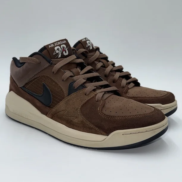 N I-K-E A i r-Jor-dan Stadium 90 Casual Size 10.5 Cacao/Brown