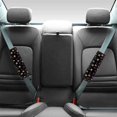 thumbnail image 2 of Chririnla Iris Floral Print Car Seat Belt Pads Cover Magic Tape Design Seat Belt Shoulder Pad Comfortable Driving Polyester Compatible with Sedan SUV, 2 of 8